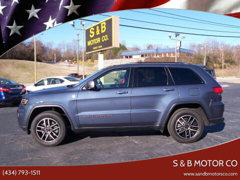 2021 Jeep Grand Cherokee for sale at S & B MOTOR CO in Danville VA