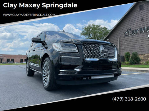 2018 Lincoln Navigator for sale at Clay Maxey Springdale in Springdale AR