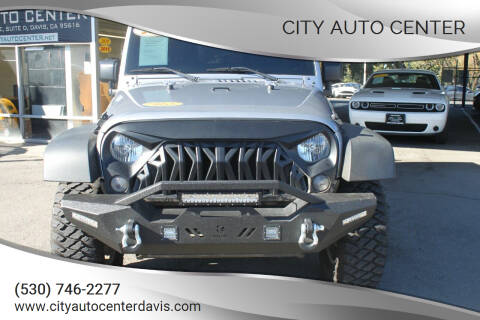 2015 Jeep Wrangler Unlimited for sale at City Auto Center in Davis CA