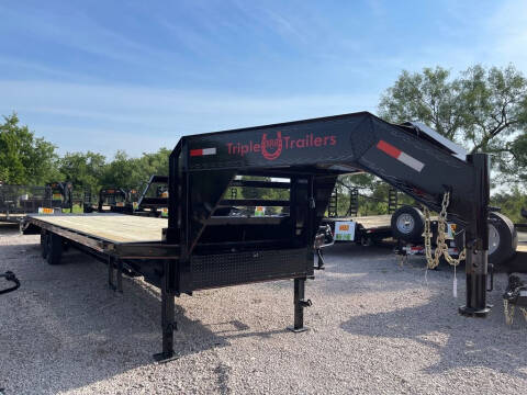 2023 TRIPLE R - Gooseneck Flatbed  Trailer - for sale at LJD Sales in Lampasas TX