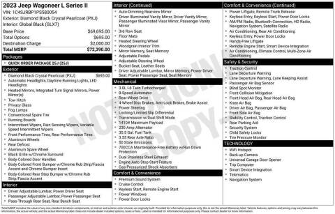 2023 Jeep Wagoneer L Series II