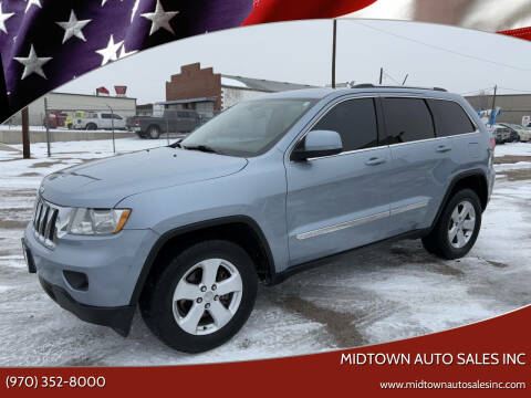2012 Jeep Grand Cherokee for sale at MIDTOWN AUTO SALES INC in Greeley CO