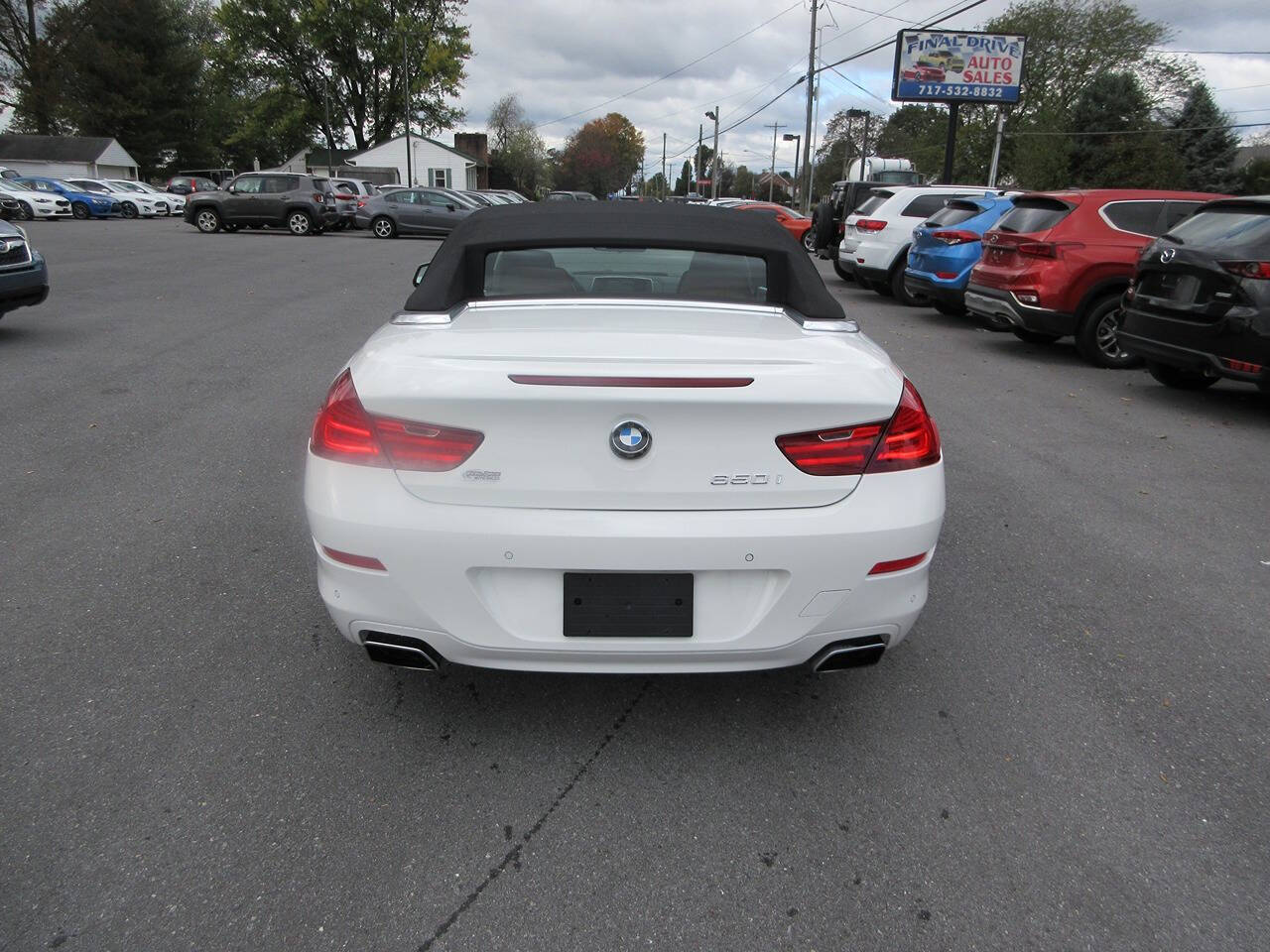 2012 BMW 6 Series for sale at FINAL DRIVE AUTO SALES INC in Shippensburg, PA