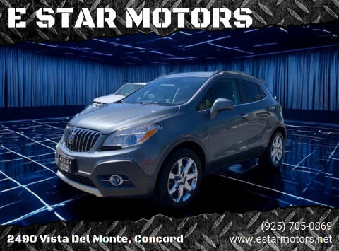 2013 Buick Encore for sale at E STAR MOTORS in Concord CA