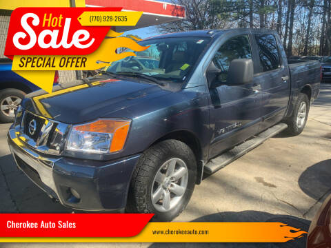 2014 Nissan Titan for sale at Cherokee Auto Sales in Acworth GA