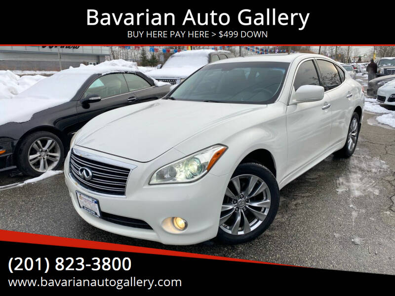 2012 Infiniti M37 for sale at Bavarian Auto Gallery in Bayonne NJ
