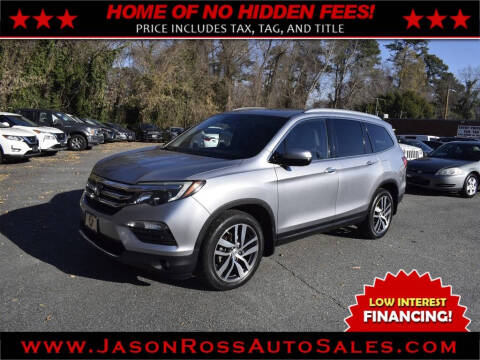 2016 Honda Pilot for sale at Jason Ross Auto Sales in Burlington NC