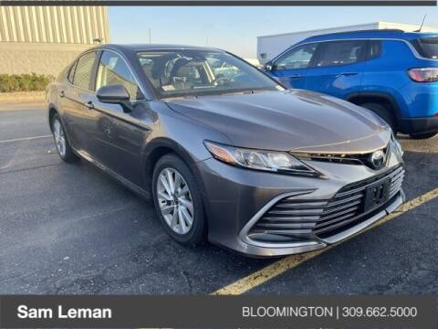 2021 Toyota Camry for sale at Sam Leman CDJR Bloomington in Bloomington IL
