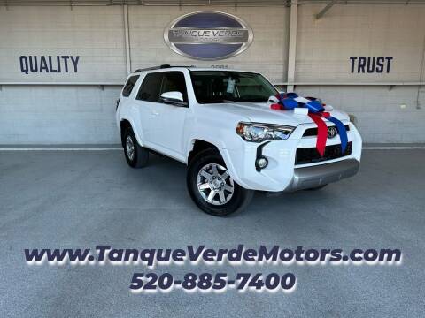 2016 Toyota 4Runner for sale at TANQUE VERDE MOTORS in Tucson AZ