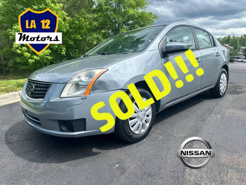 2008 Nissan Sentra for sale at LA 12 Motors in Durham NC