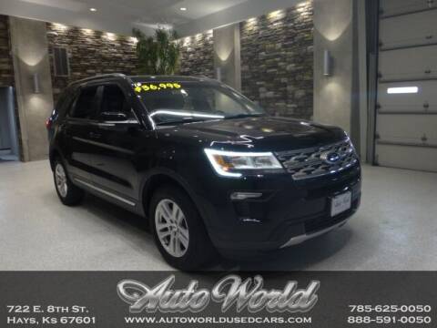 2018 Ford Explorer for sale at Auto World Used Cars in Hays KS