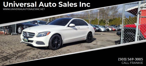 2015 Mercedes-Benz C-Class for sale at Universal Auto Sales Inc in Salem OR