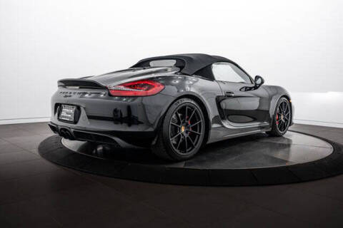 2016 Porsche Boxster Spyder