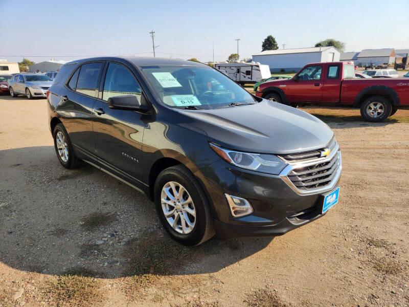 Used 2019 Chevrolet Equinox LS with VIN 2GNAXSEV0K6280388 for sale in Madison, SD