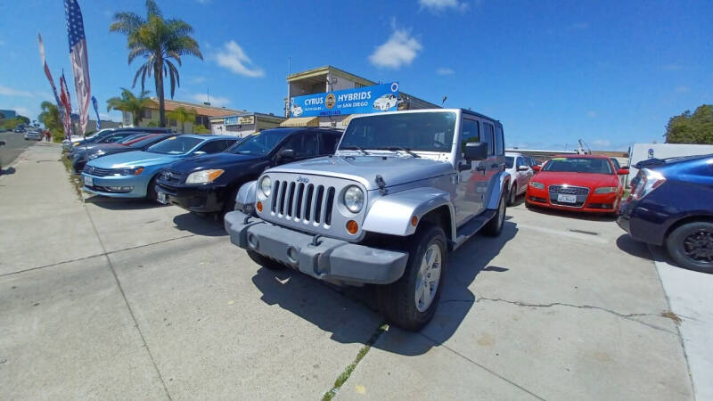 2007 Jeep Wrangler Unlimited for sale at Cyrus Auto Sales in San Diego CA