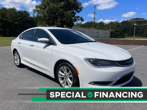 2015 Chrysler 200 for sale at JR Motors in Monroe GA