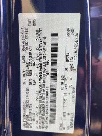 2013 Ford Escape SEL