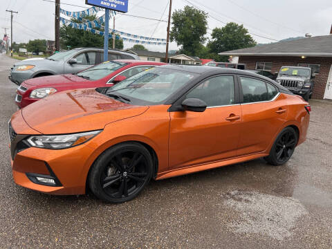2020 Nissan Sentra for sale at MYERS PRE OWNED AUTOS & POWERSPORTS in Paden City WV