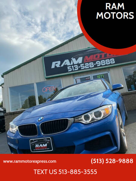 2014 BMW 4 Series for sale at RAM MOTORS in Cincinnati OH