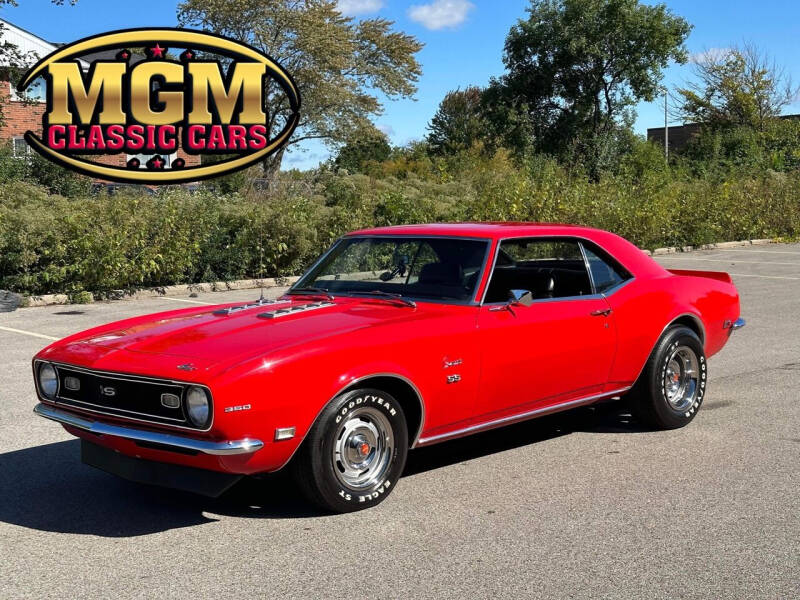 1968 Chevrolet Camaro for sale at MGM CLASSIC CARS in Addison IL