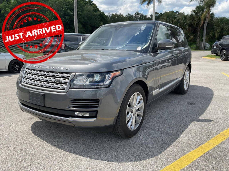 2017 Land Rover Range Rover HSE