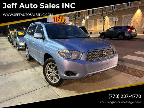 2008 Toyota Highlander Hybrid for sale at Jeff Auto Sales INC in Chicago IL