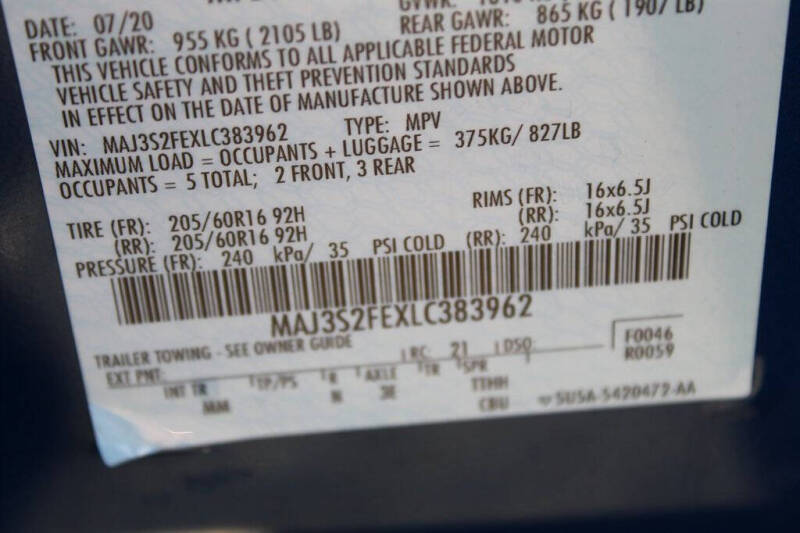 2020 Ford EcoSport S