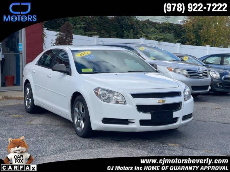 2012 Chevrolet Malibu for sale in Beverly, MA