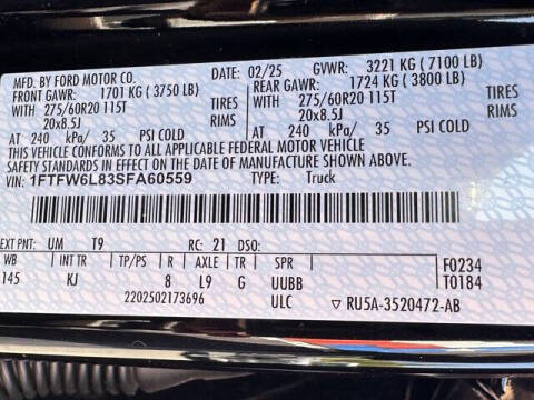 2025 Ford F-150
