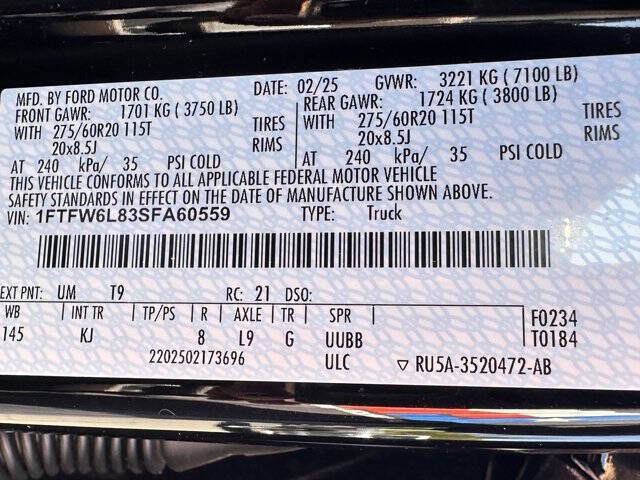 2025 Ford F-150