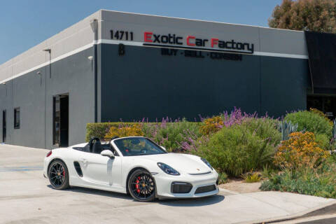 2016 Porsche Boxster Spyder