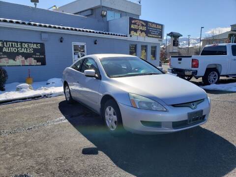 2005 Honda Accord for sale at The Little Details Auto Sales in Reno NV