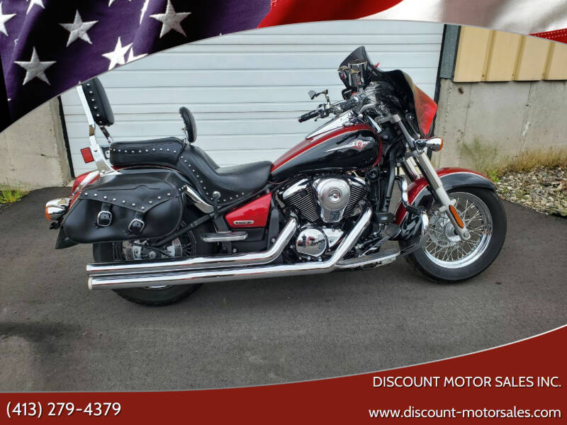 2008 Kawasaki VN900 TOURING for sale at Discount Motor Sales inc. in Ludlow MA