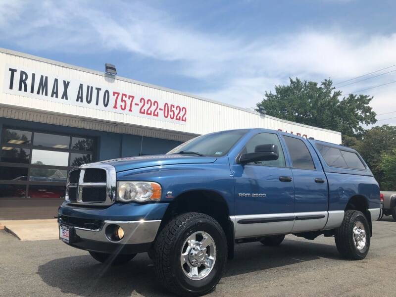 2005 Dodge Ram Pickup 2500 for sale at Trimax Auto Group in Norfolk VA