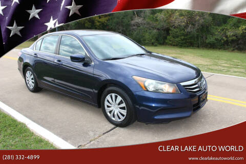 2011 Honda Accord for sale at Clear Lake Auto World in League City TX