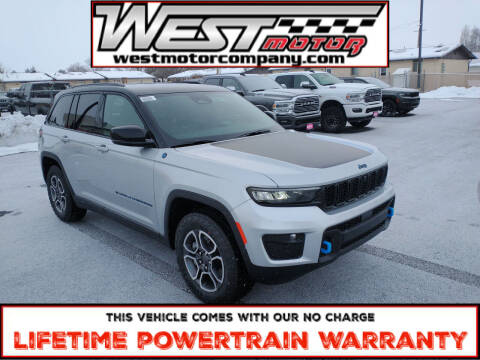 2022 Jeep Grand Cherokee for sale at West Motor Company in Preston ID