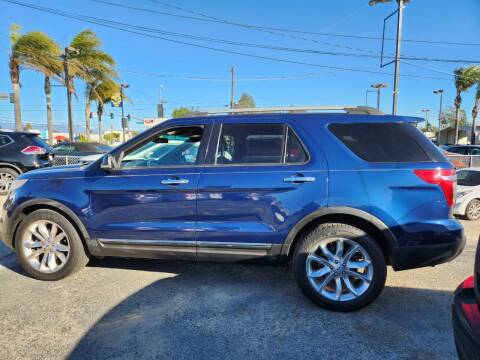 2012 Ford Explorer for sale at E and M Auto Sales in Bloomington CA