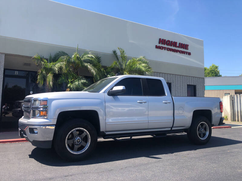 2015 Chevrolet Silverado 1500 for sale at HIGH-LINE MOTOR SPORTS in Brea CA