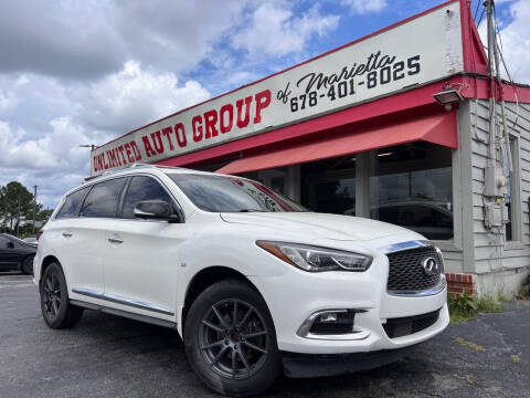 2016 Infiniti QX60 for sale at Unlimited Auto Group of Marietta in Marietta GA