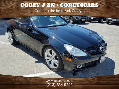 2009 Mercedes-Benz SLK for sale at WWW.COREY4CARS.COM / COREY J AN in Los Angeles CA