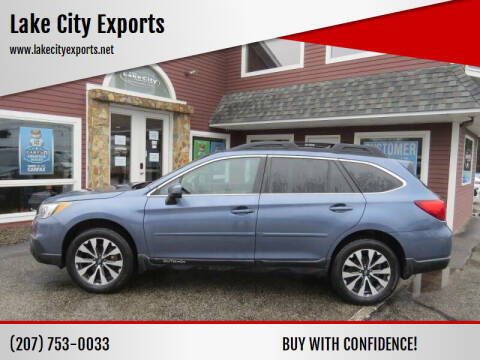 2016 Subaru Outback for sale at Lake City Exports in Auburn ME