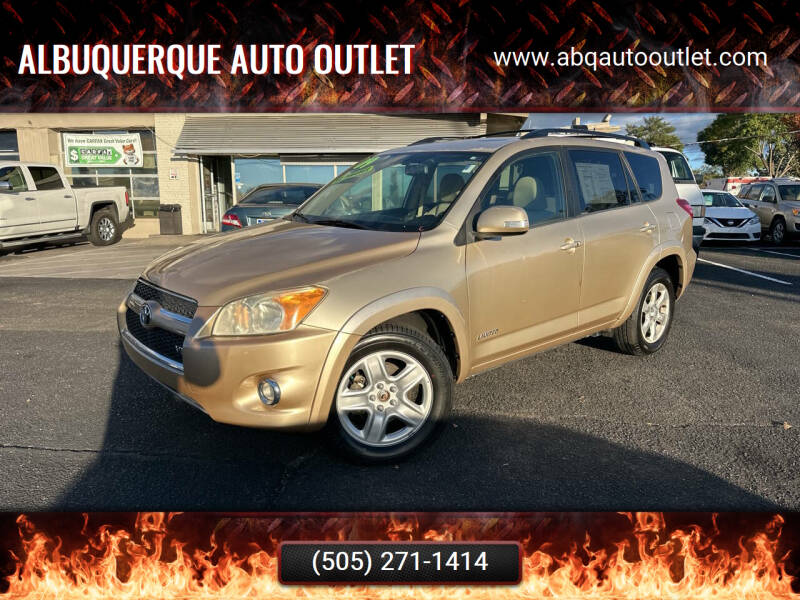 2009 Toyota RAV4 for sale at ALBUQUERQUE AUTO OUTLET in Albuquerque NM