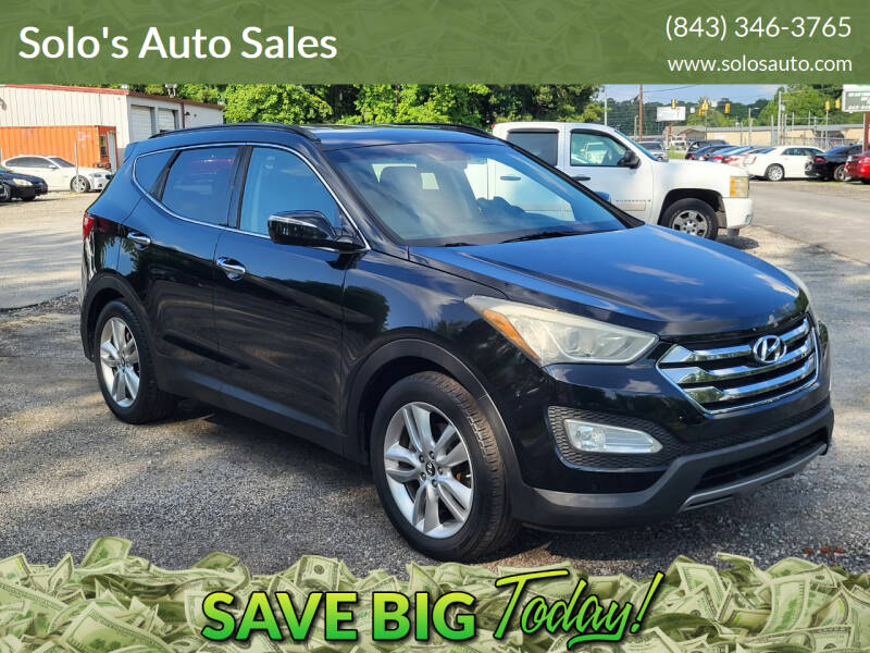 2013 Hyundai Santa Fe Sport for sale at Solo's Auto Sales in Timmonsville SC