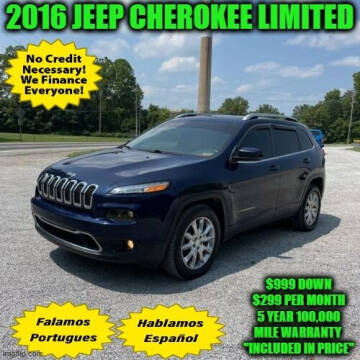 2016 Jeep Cherokee for sale at D&D Auto Sales, LLC in Rowley MA