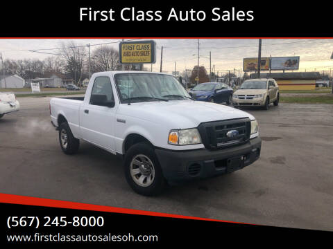 2009 Ford Ranger for sale at First Class Auto Sales in Fostoria OH