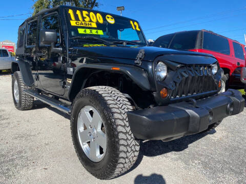 2012 Jeep Wrangler Unlimited for sale at AFFORDABLE AUTO SALES OF STUART in Stuart FL