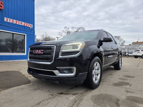 2015 GMC Acadia for sale at Detroit Cash for Cars in Warren MI