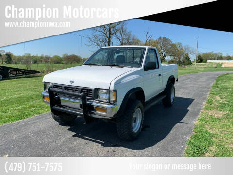 1997 Nissan Truck for sale at Champion Motorcars in Springdale AR