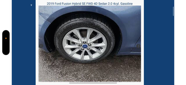 2019 Ford Fusion Hybrid SE photo 8