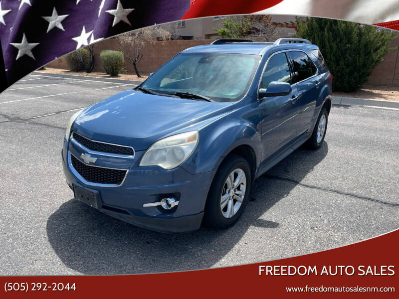 2012 Chevrolet Equinox for sale at Freedom Auto Sales in Albuquerque NM